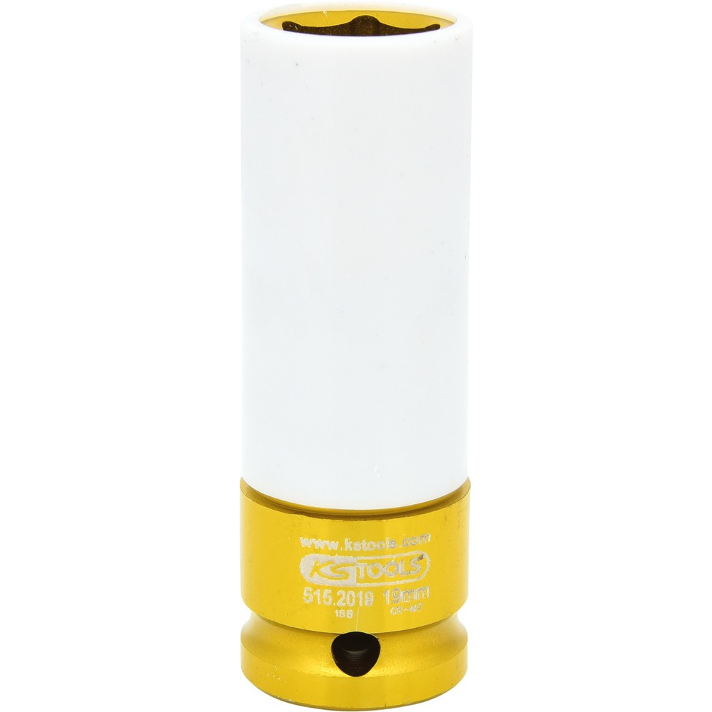 Produktabbildung Nr. 7: KS TOOLS 1/2" Alu-Felgen Kraft-Stecknuss, lang, 19mm