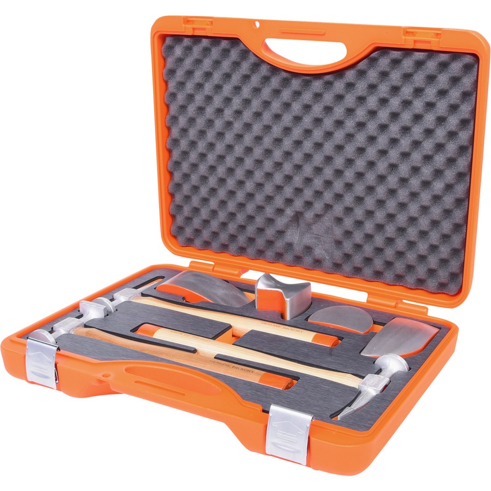Produktabbildung: KS TOOLS Aluminium-Karosserie-Ausbeul-Satz, 7-tlg