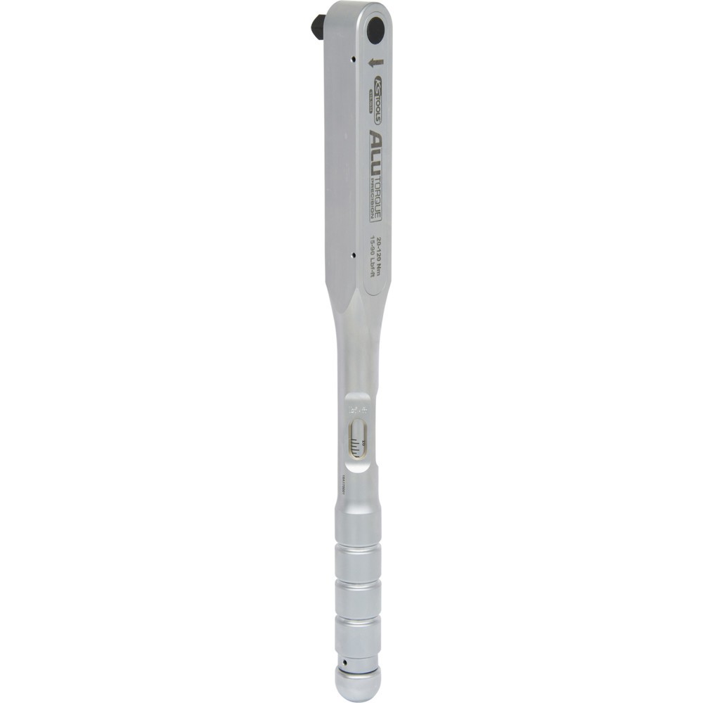 Produktabbildung Nr. 17: KS TOOLS 1/2" ALUTORQUEprecision-Drehmomentschlüssel, 20-120Nm, Rechtsanzug, Einzelvierkant