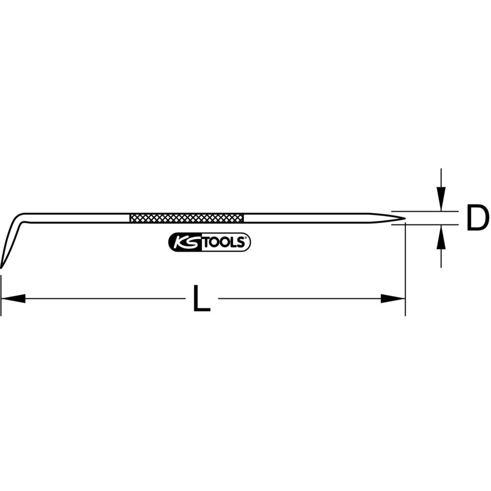 Produktabbildung: KS TOOLS Anreißnadel, 190mm