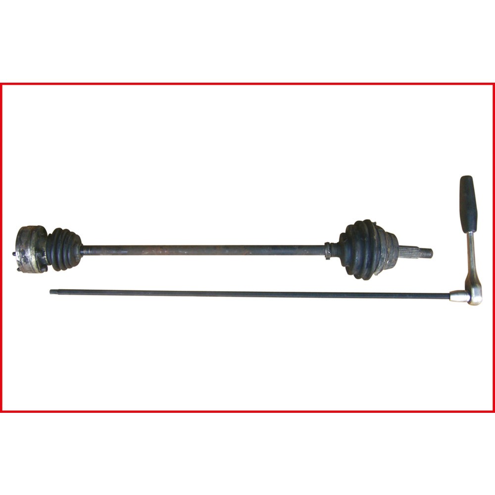 Produktabbildung Nr. 2: KS TOOLS 1/2" Antriebswellen-Stecknuss-Satz Vielzahn, 4-tlg