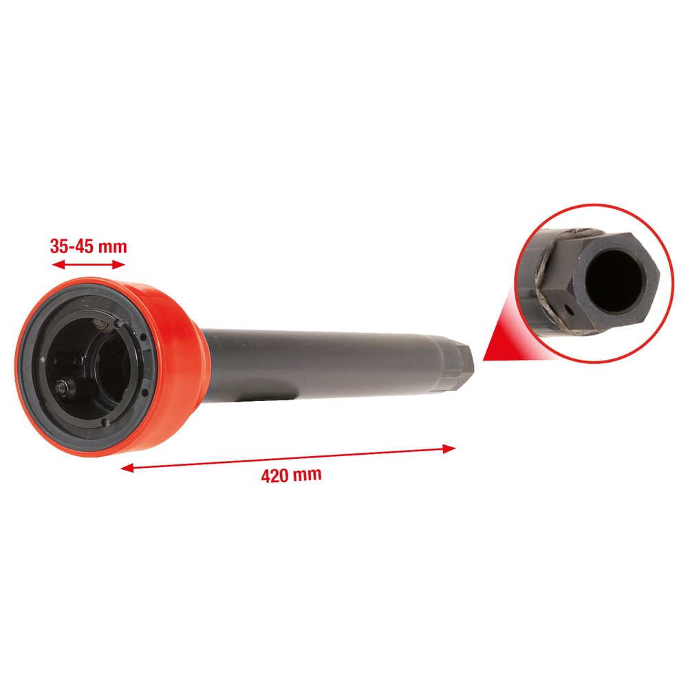 Produktabbildung Nr. 7: KS TOOLS Axial-Gelenk-Spezialschlüssel, 420 mm