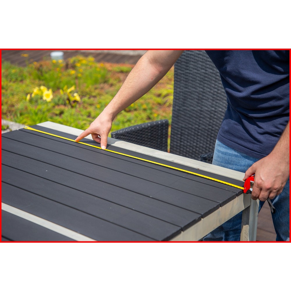 Produktabbildung Nr. 2: KS TOOLS Bandmaß mit Feststeller,schwarz-rot, 5m, 19mm