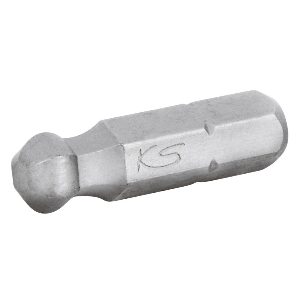 Produktabbildung: KS TOOLS 1/4" Bit Innensechskant, 25mm, Kugelkopf, 3,5mm