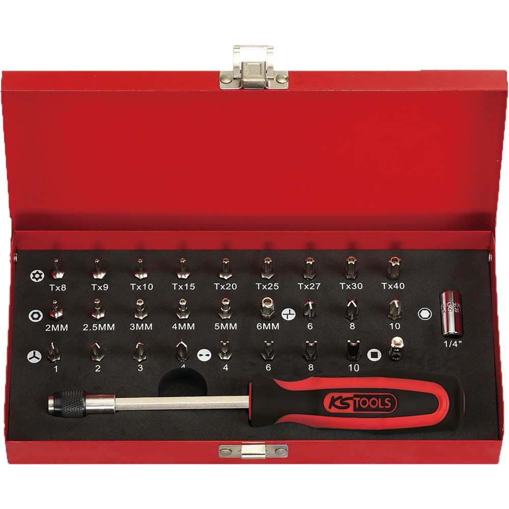 Produktabbildung: KS TOOLS 1/4" Bit-Satz, 29-tlg