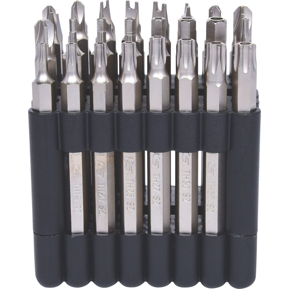 Produktabbildung Nr. 3: KS TOOLS 1/4" Bit-Satz, 75mm, 32-tlg mit Sicherheitsbits