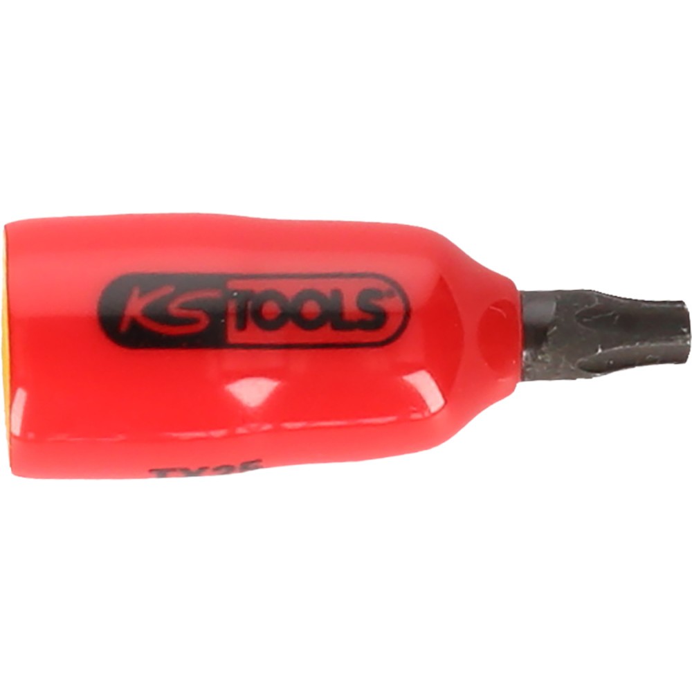 Produktabbildung Nr. 2: KS TOOLS 1/4" Bit-Stecknuss mit Schutzisolierung für Torx-Schrauben, T30