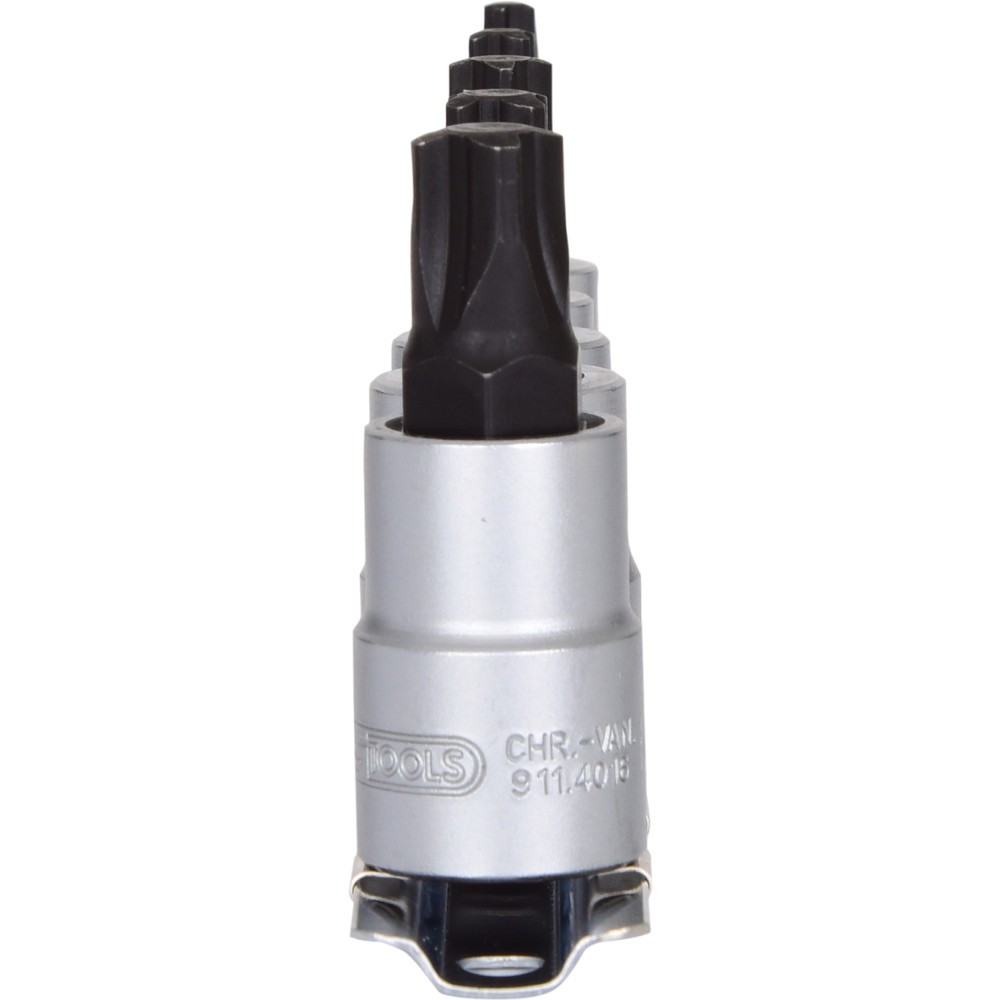 Produktabbildung Nr. 3: KS TOOLS 3/8" Bit-Stecknuss-Satz für MTS MORTORq®-Schrauben, 5-tlg