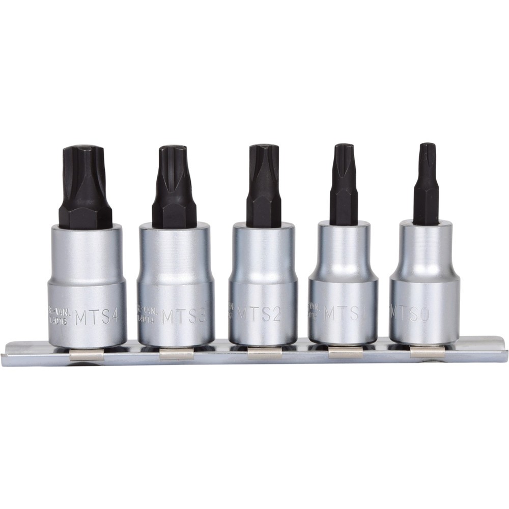 Produktabbildung Nr. 4: KS TOOLS 3/8" Bit-Stecknuss-Satz für MTS MORTORq®-Schrauben, 5-tlg