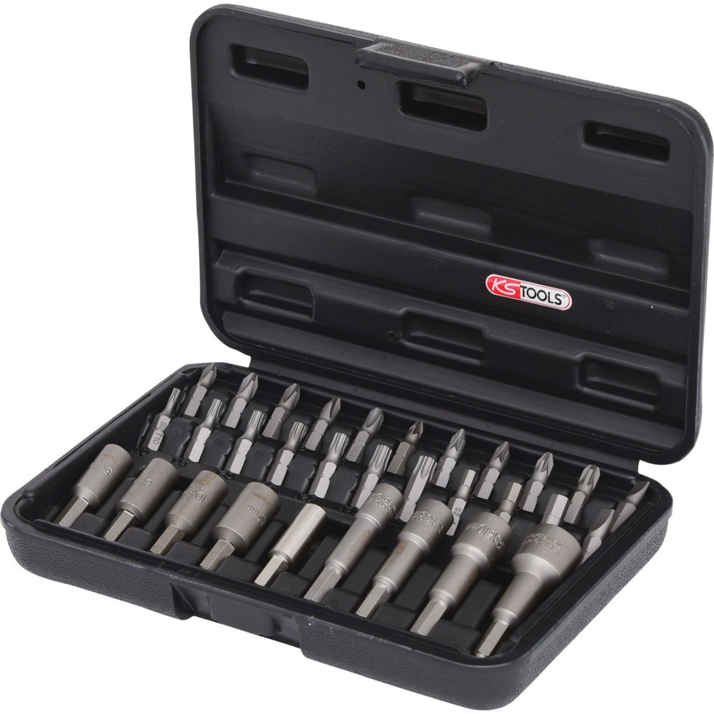 Produktabbildung: KS TOOLS 1/4" Bit- und Einschraubwerkzeug-Satz, 31-tlg