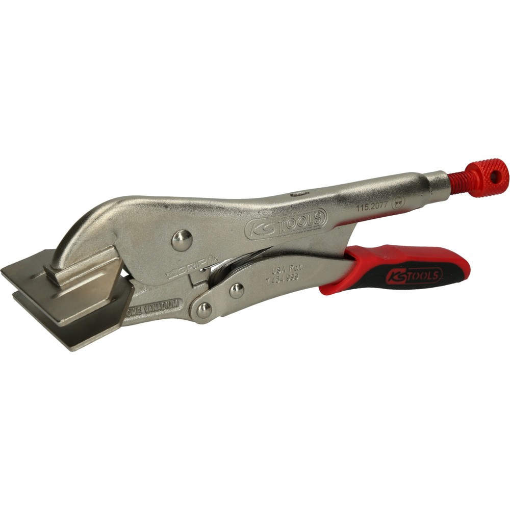 Produktabbildung: KS TOOLS Breitmaul-Flachbacken-Gripzange mit Easy-Release, 250mm