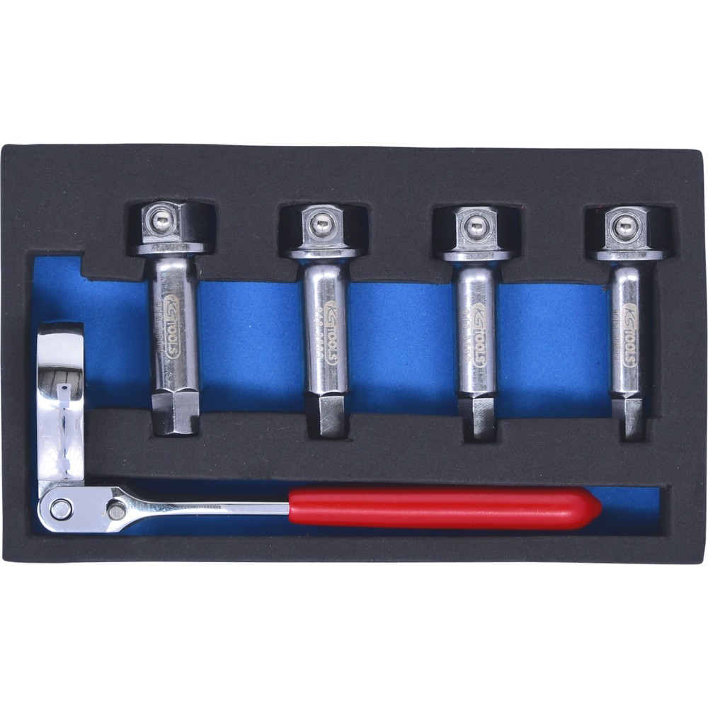 Produktabbildung Nr. 5: KS TOOLS 1/2" Bremssattel Spezial-Steckschlüssel- Satz, 5-tlg