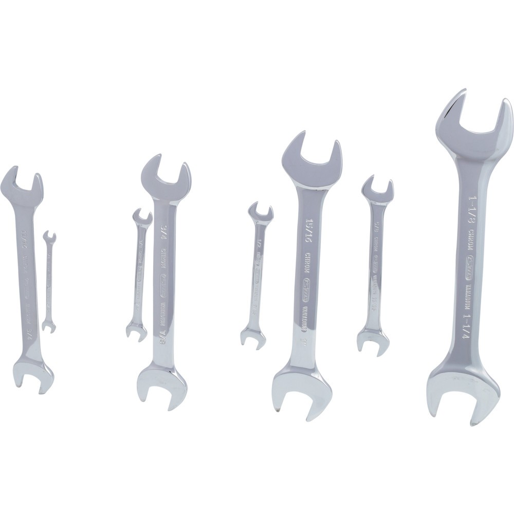 Produktabbildung Nr. 4: KS TOOLS CHROMEplus Doppel-Maulschlüssel-Satz, 8-tlg
