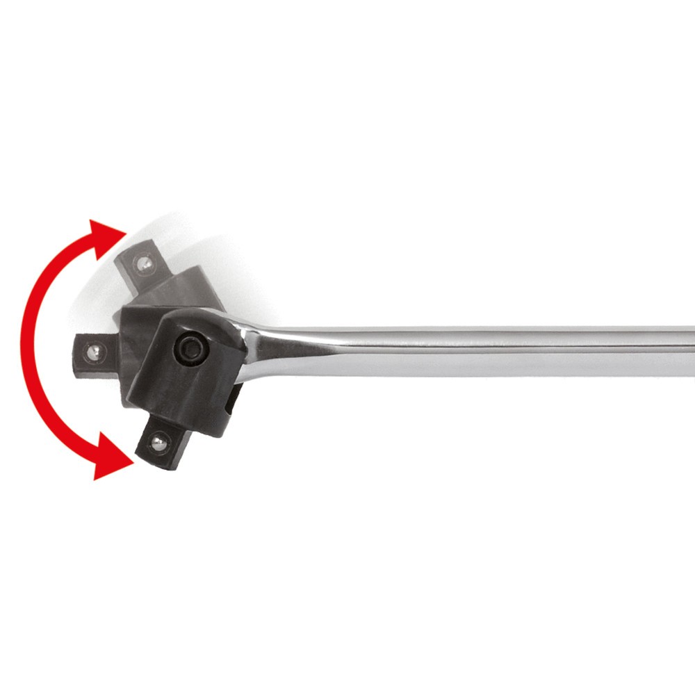 Produktabbildung Nr. 2: KS TOOLS 3/4" CHROMEplus Gelenk-Steckgriff, 1030mm