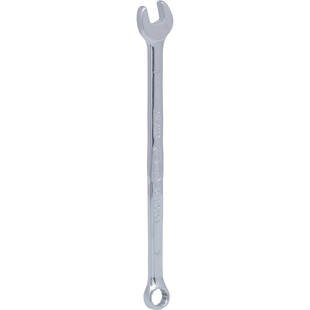 Produktabbildung: KS TOOLS CHROMEplus Ringmaulschlüssel, abgewinkelt, 7mm
