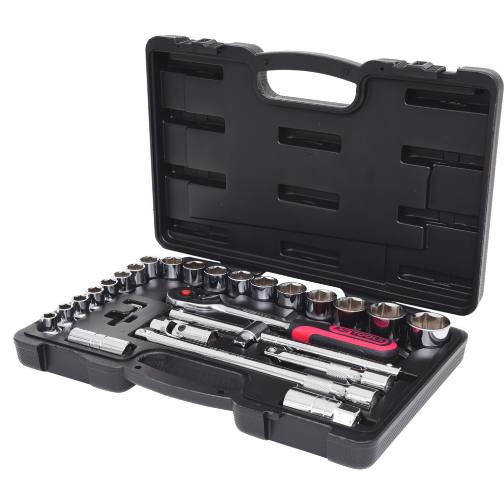 Produktabbildung Nr. 2: KS TOOLS 1/2" CHROMEplus Steckschlüssel-Satz, 28-tlg