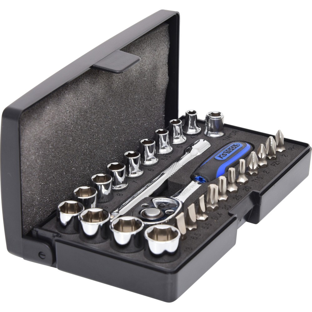 Produktabbildung Nr. 5: KS TOOLS 1/4" CHROMEplus Steckschlüssel-Satz, 26-tlg
