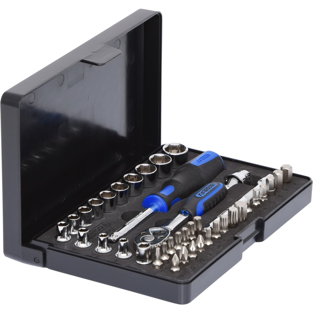 Produktabbildung Nr. 4: KS TOOLS 1/4" CHROMEplus Steckschlüssel-Satz, 40-tlg