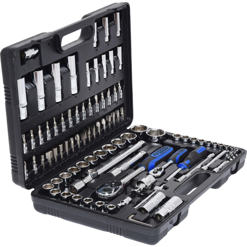 Produktabbildung Nr. 4: KS TOOLS 1/4"+1/2" CHROMEplus Steckschlüssel-Satz, 94-tlg