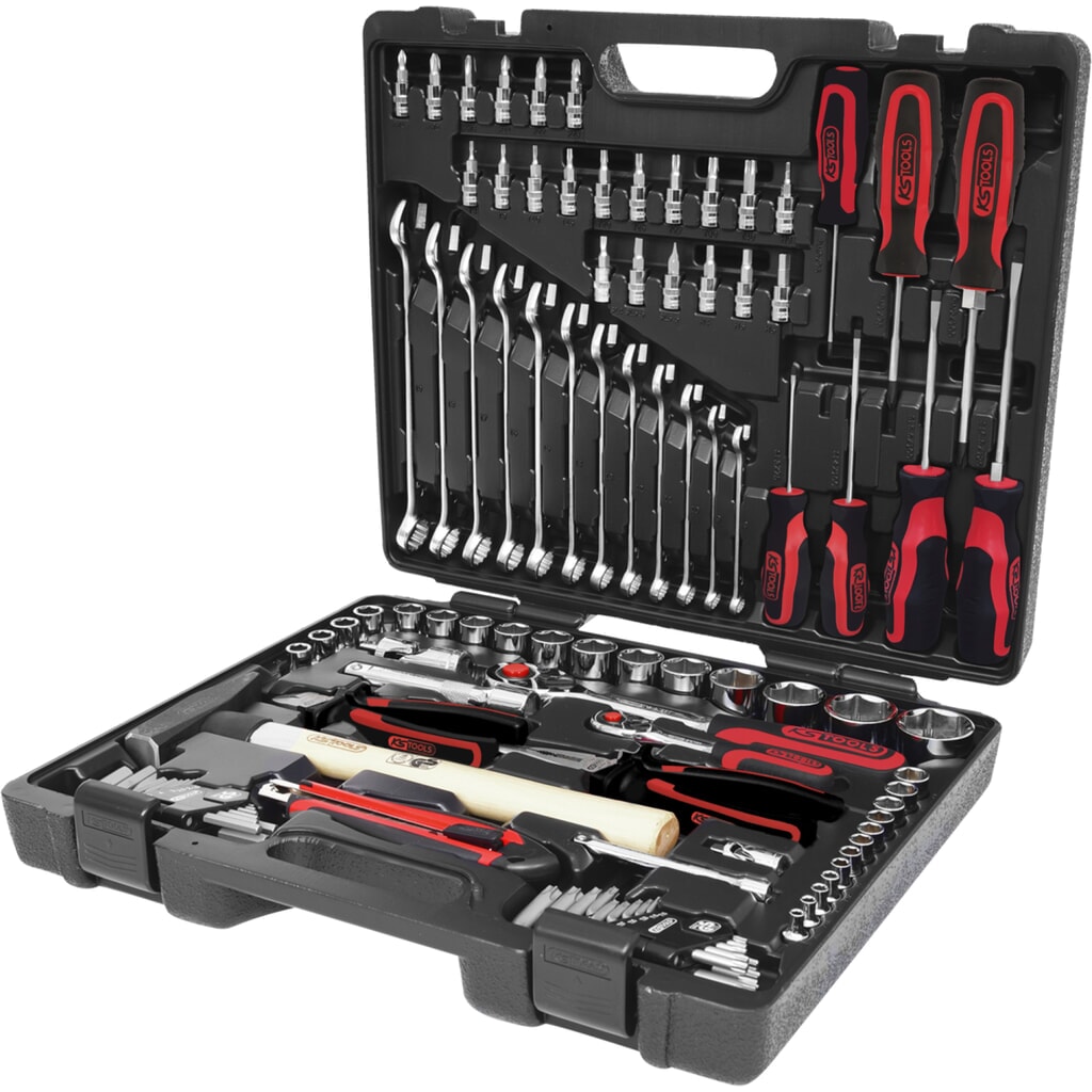Produktabbildung Nr. 2: KS TOOLS 1/4"+1/2" CHROMEplus Universal-Werkzeug-Satz, 97-tlg