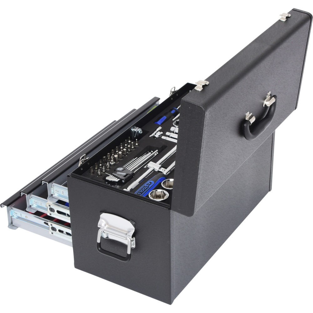 Produktabbildung Nr. 3: KS TOOLS 1/4"+1/2" CHROMEplus Universal-Werkzeug-Satz, 99-tlg