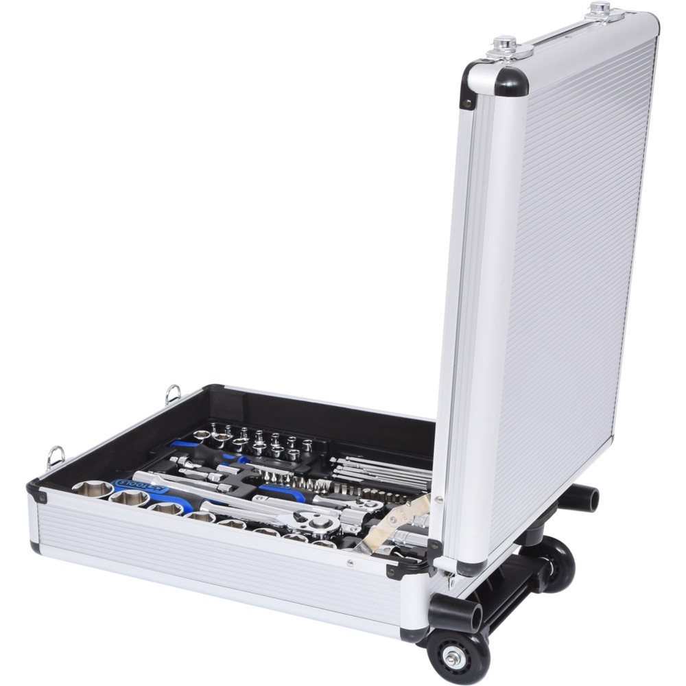 Produktabbildung Nr. 2: KS TOOLS 1/4"+1/2" CHROMEplus Werkzeug-Satz, 90-tlg