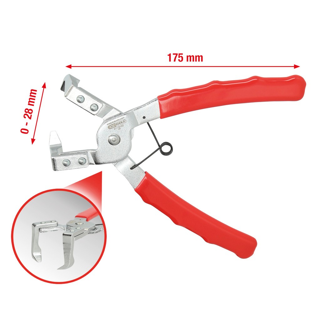 Produktabbildung Nr. 4: KS TOOLS Clip-Zange, abgewinkelt