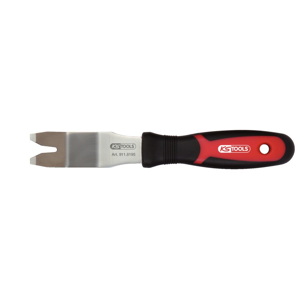 Produktabbildung Nr. 2: KS TOOLS Cliplöser Y-Form, doppelt breit abgewinkelt, 230mm