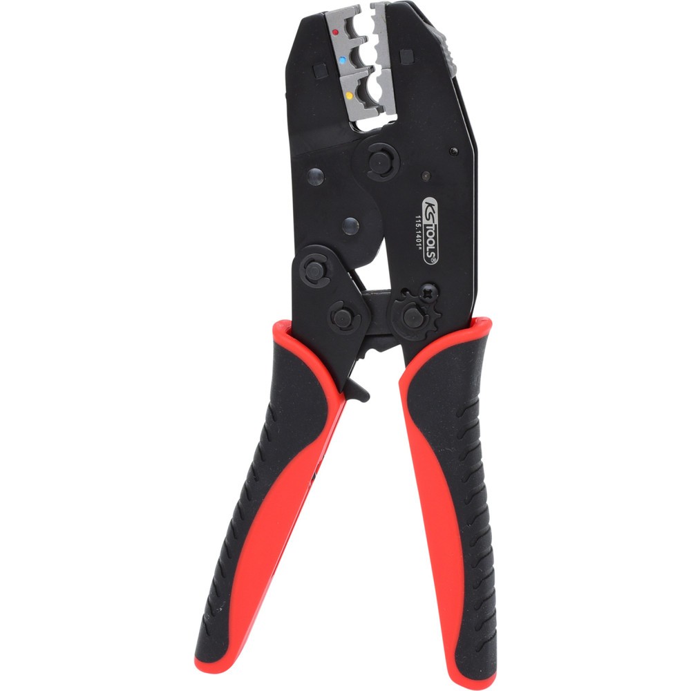 Produktabbildung Nr. 1: KS TOOLS Crimpzange für isolierte Kabelschuhe, 220mm
