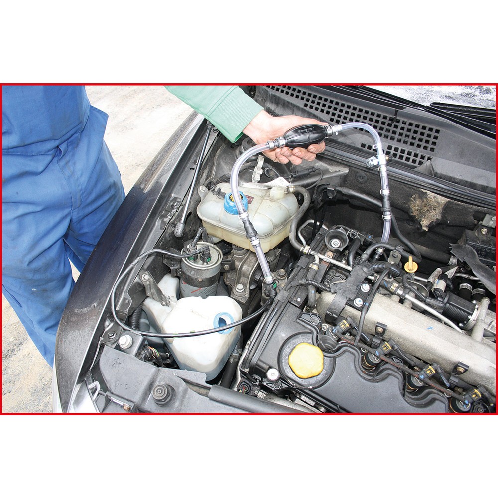 Produktabbildung Nr. 2: KS TOOLS Diesel-Entlüftungs-/Vorbefüllungs-Satz, 7-tlg