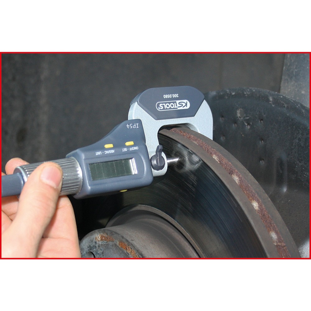 Produktabbildung Nr. 2: KS TOOLS Bügelmessschraube digital, 0-25 mm