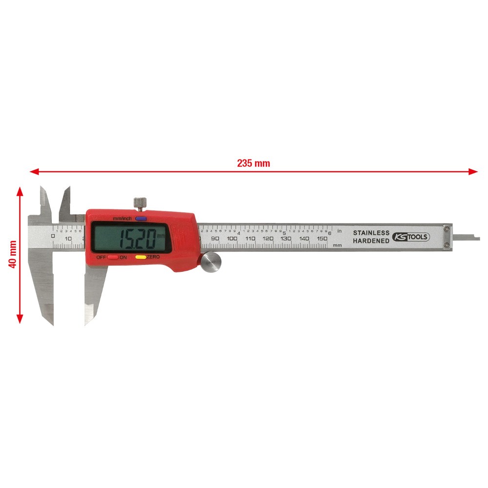Produktabbildung Nr. 5: KS TOOLS Digital-Messschieber 0-150 mm