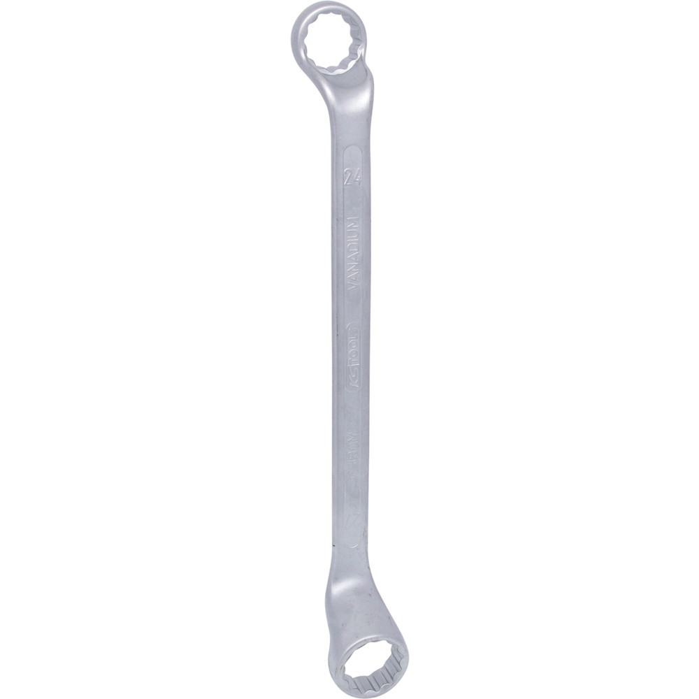 Produktabbildung Nr. 3: KS TOOLS Doppel-Ringschlüssel, gekröpft, 24x27mm
