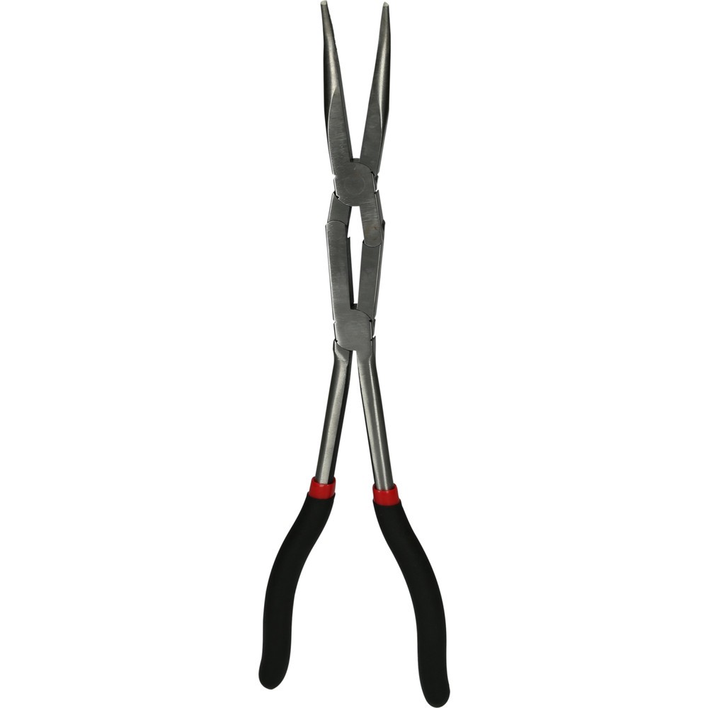 Produktabbildung Nr. 5: KS TOOLS Doppelgelenk-Flachrundzange, 45° gebogen, XL