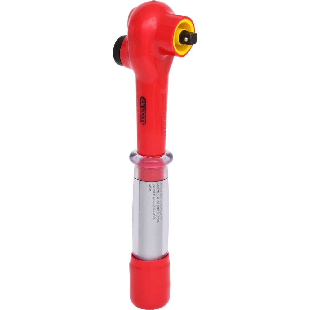 Produktabbildung Nr. 3: KS TOOLS 3/8" Drehmomentschlüssel mit Schutzisolierung und Umschalt-Ratschenkopf, 2-27Nm