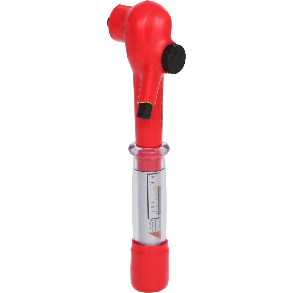 Produktabbildung Nr. 5: KS TOOLS 3/8" Drehmomentschlüssel mit Schutzisolierung und Umschalt-Ratschenkopf, 2-27Nm