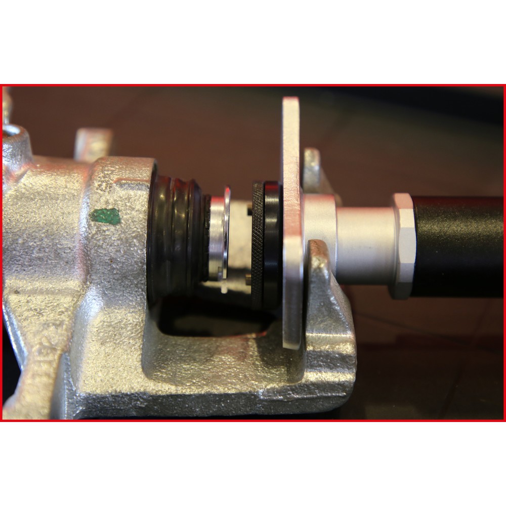 Produktabbildung Nr. 3: KS TOOLS Druckluftspindel für Bremskolben-Adapter für beengte Platzverhältnisse, 260mm
