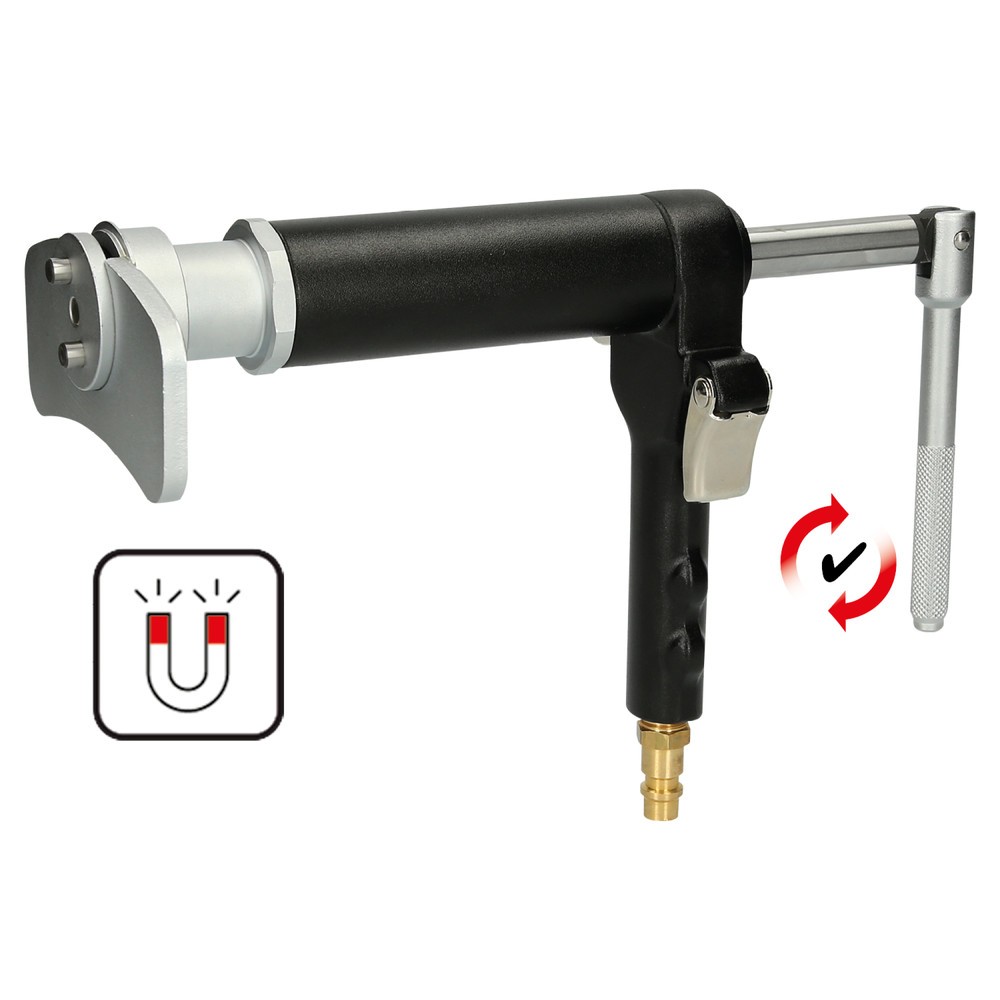 Produktabbildung Nr. 5: KS TOOLS Druckluftspindel für Bremskolben-Adapter für beengte Platzverhältnisse, 260mm