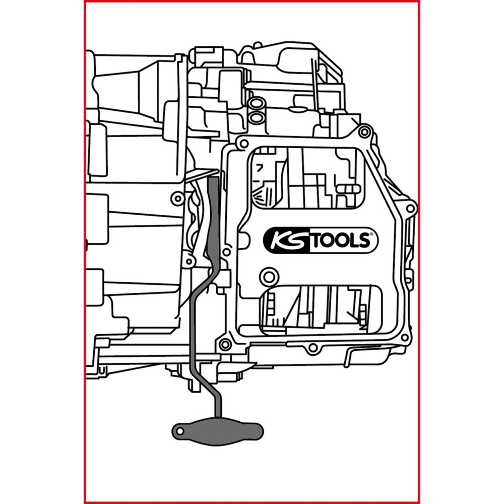 Produktabbildung Nr. 2: KS TOOLS DSG-Montage-Werkzeug für VAG