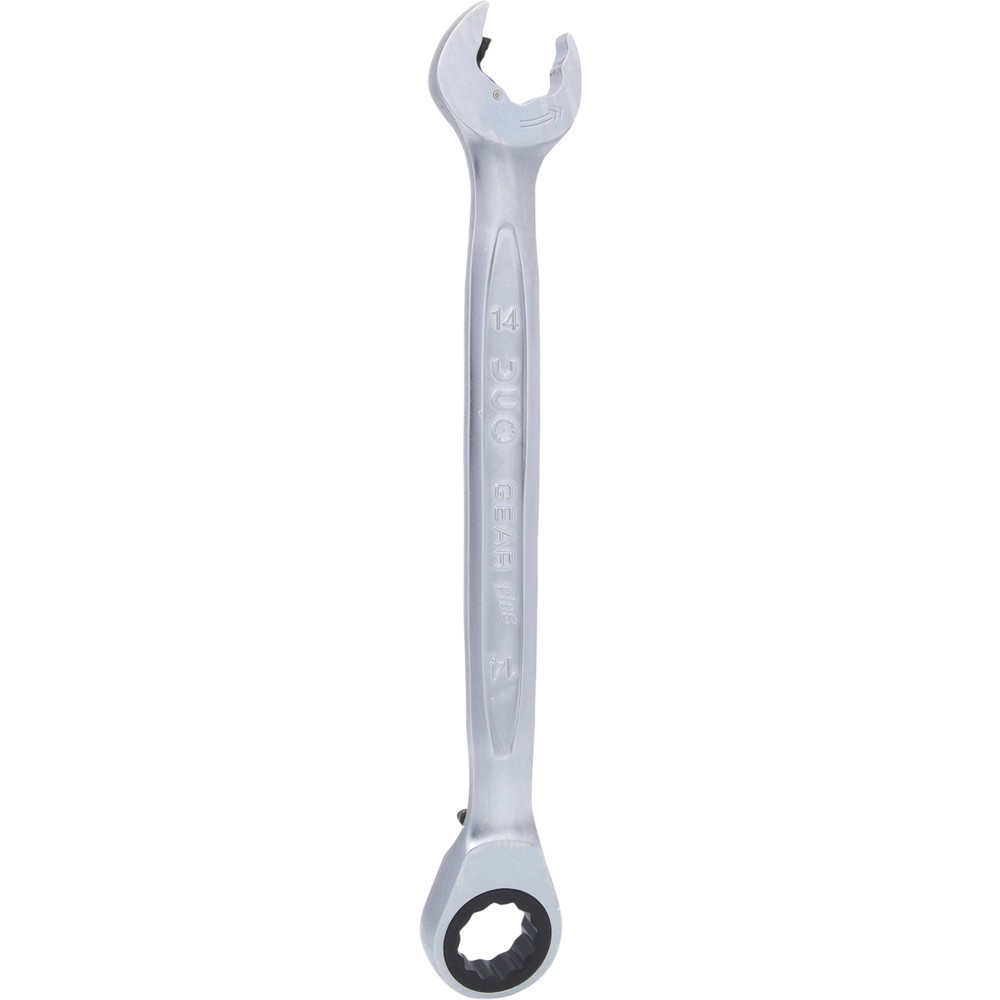 Produktabbildung Nr. 10: KS TOOLS DUO GEARplus Ringmaulschlüssel,Maul-Ratschenfunktion 14mm, umschaltbar