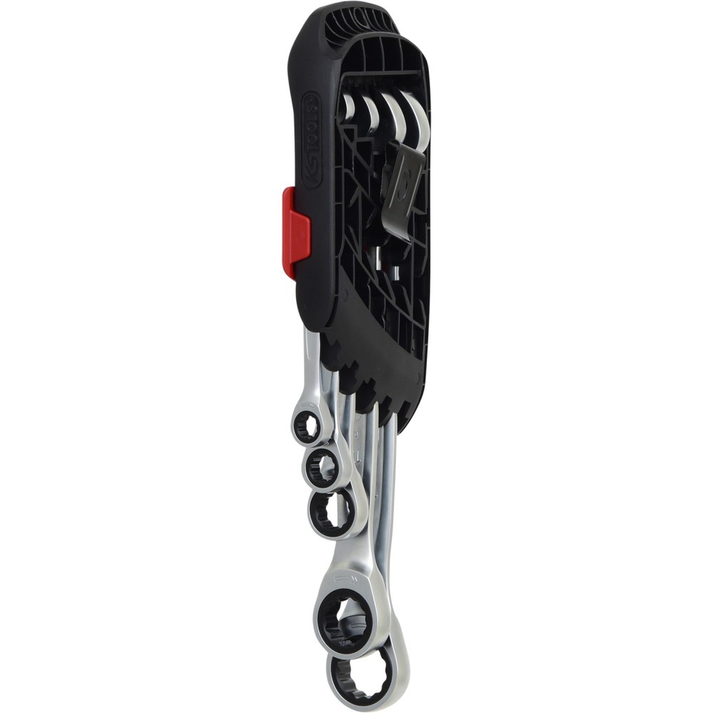 Produktabbildung Nr. 12: KS TOOLS DUO GEARplus® Ratschenringmaulschlüssel-Satz mit Maul-Ratschenfunktion, 5-tlg