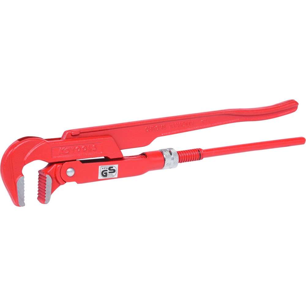 Produktabbildung Nr. 1: KS TOOLS Eckrohrzange, 90° gewinkelt, 1''