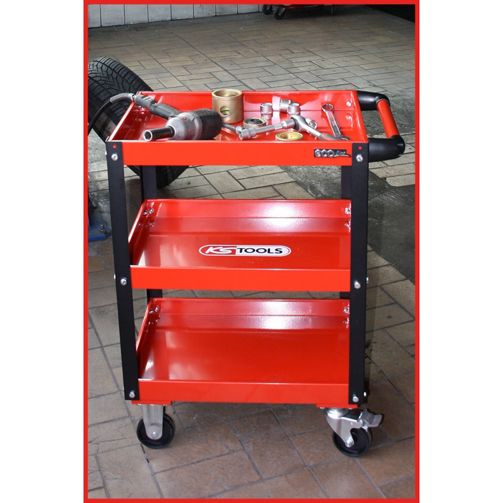 Produktabbildung Nr. 9: KS TOOLS ECOline Werkstatt-Servicewagen, H850xB680xT425mm