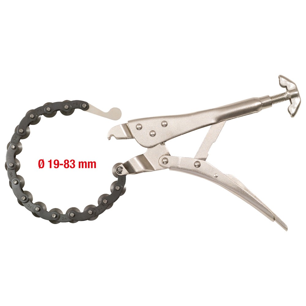 Produktabbildung Nr. 3: KS TOOLS Edelstahl-Grip-Kettenrohrabschneider, Ø 19-83 mm