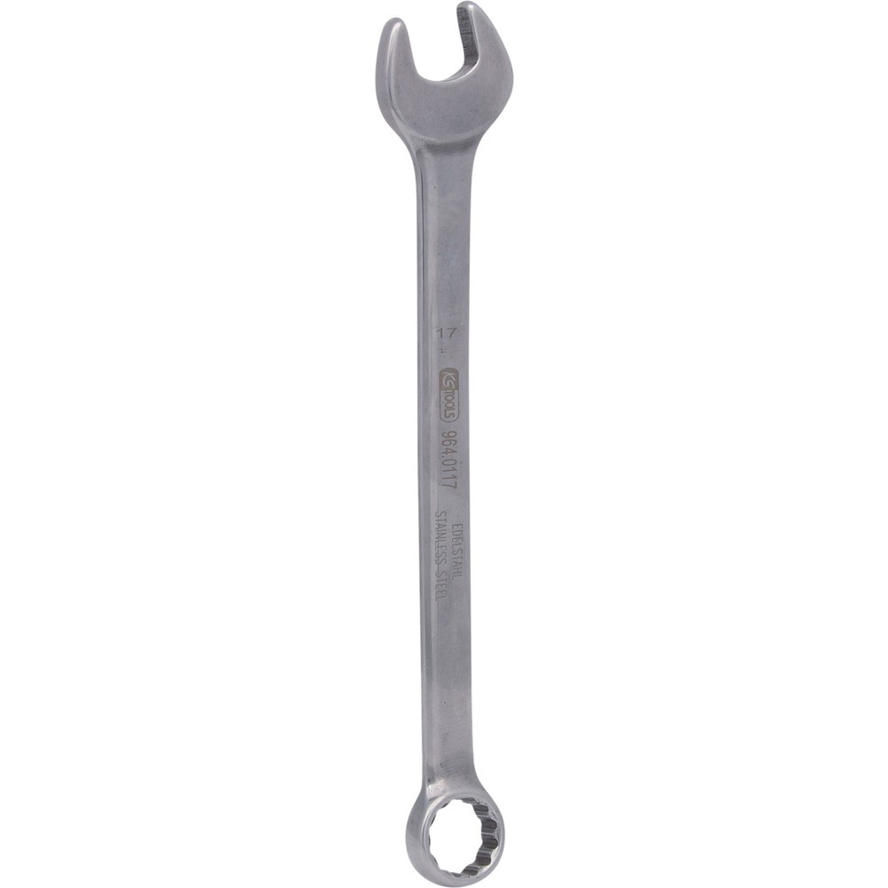 Produktabbildung: KS TOOLS EDELSTAHL Ringmaulschlüssel, 17mm, abgewinkelt