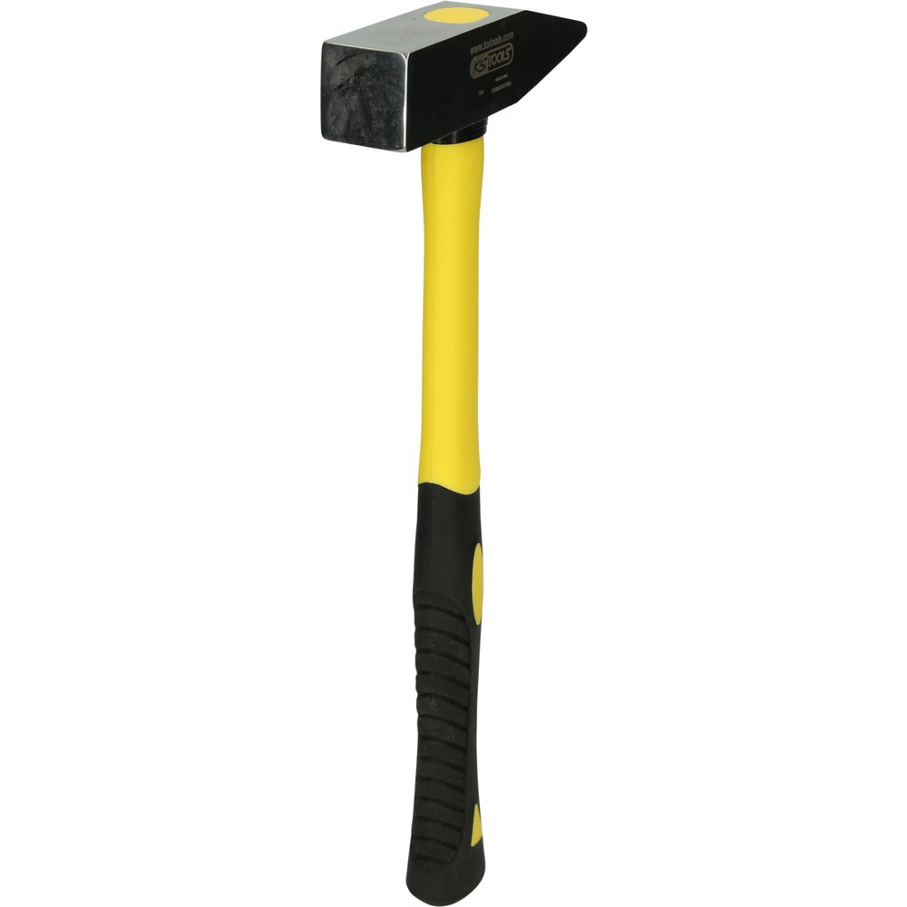Produktabbildung Nr. 2: KS TOOLS EDELSTAHL Schlosserhammer mit Fiberglasstiel, 500g