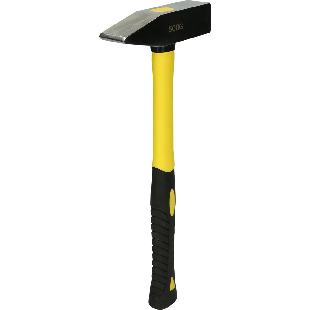 Produktabbildung Nr. 4: KS TOOLS EDELSTAHL Schlosserhammer mit Fiberglasstiel, 500g