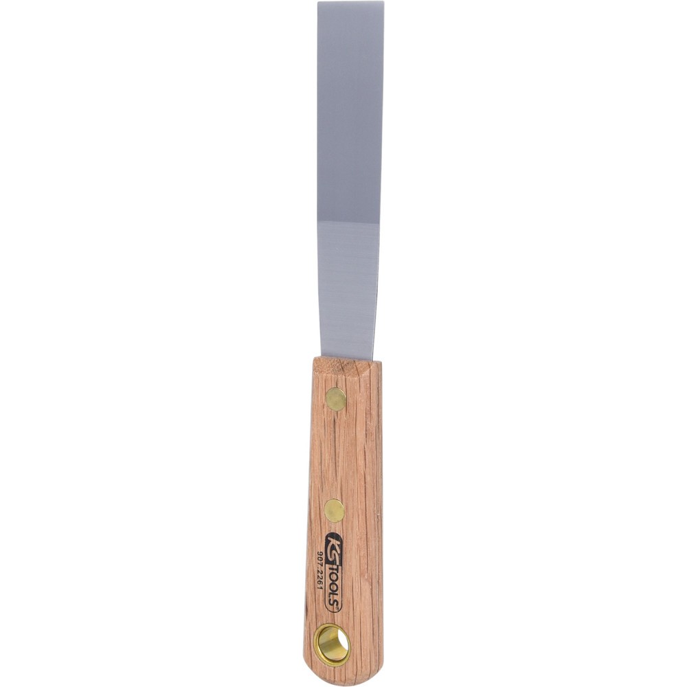 Produktabbildung Nr. 1: KS TOOLS Edelstahl-Spachtel, 25mm, mit Holzgriff