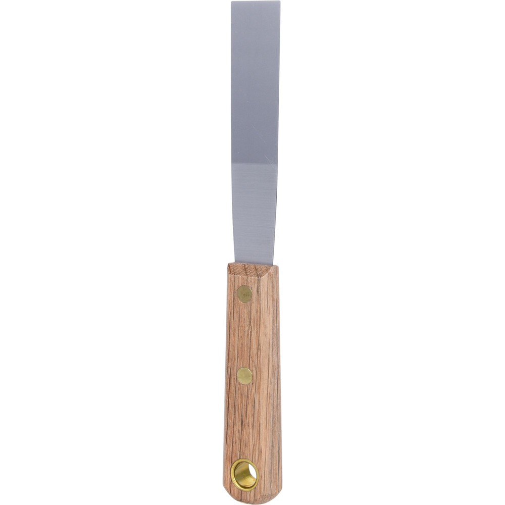 Produktabbildung Nr. 3: KS TOOLS Edelstahl-Spachtel, 25mm, mit Holzgriff