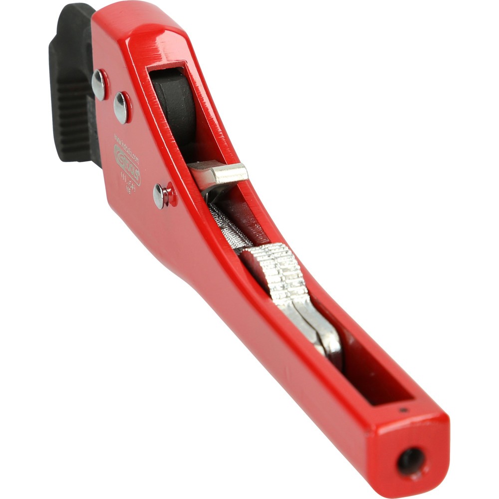 Produktabbildung Nr. 4: KS TOOLS Einhand-Ratschen-Rohrzange mit verstellbarem Kopf